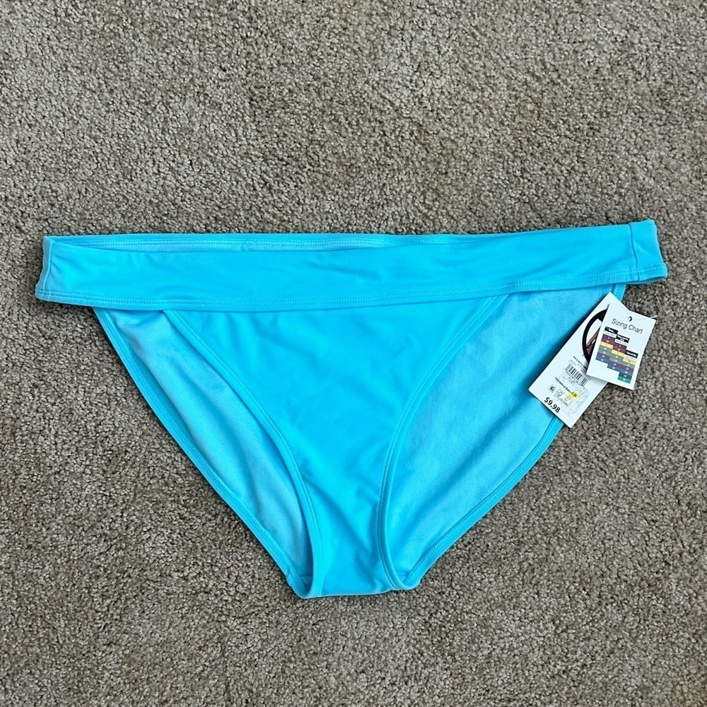 Bikini Swim Bottoms Blue XL